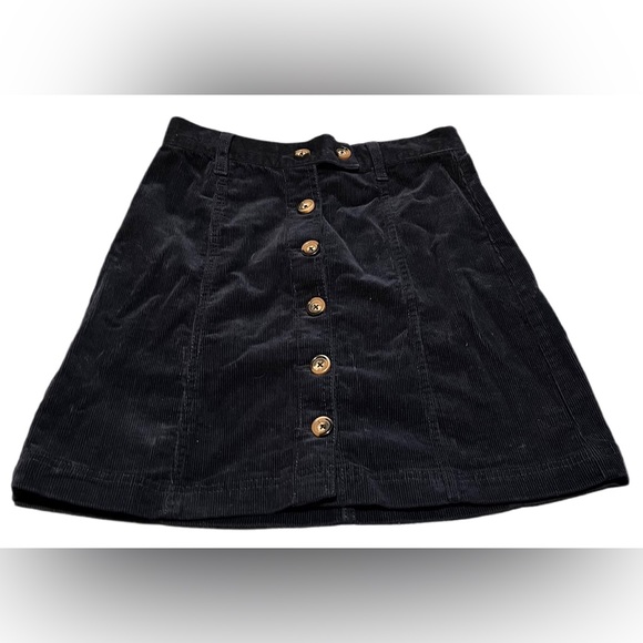 Corduroy Mini Skirt - Picture 1 of 6